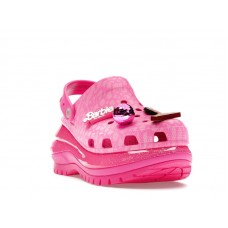 Crocs Classic Mega Crush Clog Barbie The Movie Electric Pink