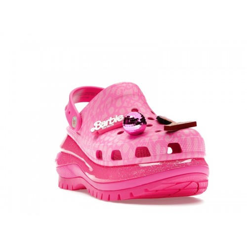 Crocs Classic Mega Crush Clog Barbie The Movie Electric Pink - мужская сетка размеров