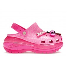 Crocs Classic Mega Crush Clog Barbie The Movie Electric Pink