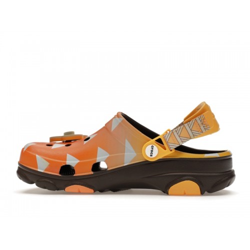 Crocs Classic All-Terrain Clog Demon Slayer Zenitsu - мужская сетка размеров