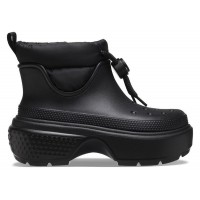 Crocs Stomp Puff Boot Black