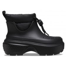 Crocs Stomp Puff Boot Black