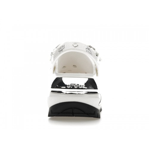 Crocs Classic Mega Crush Clog MCM Belt Bag White - мужская сетка размеров