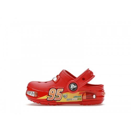 Crocs Classic Clog Lightning McQueen (TD) - детская сетка размеров