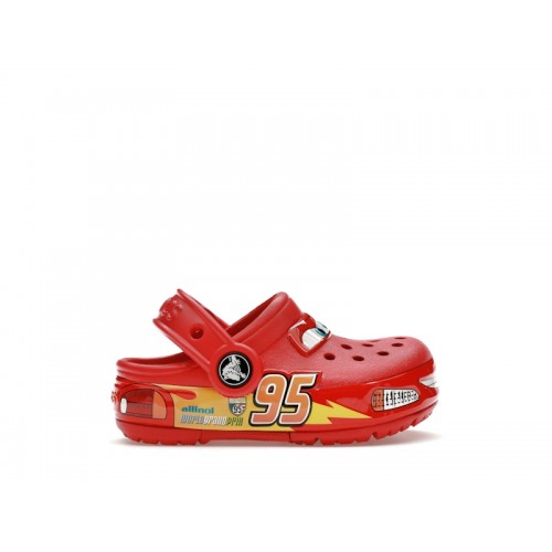 Crocs Classic Clog Lightning McQueen (TD) - детская сетка размеров