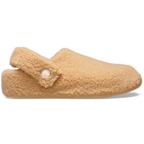 Crocs Classic Cozzzy Slipper Wheat - мужская сетка размеров