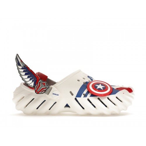 Crocs Echo Clog Marvel Captain America Sam Wilson - мужская сетка размеров