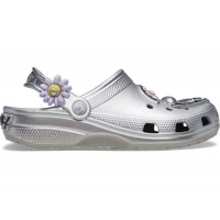 Crocs x Kenny Scharf Classic Clog Silver