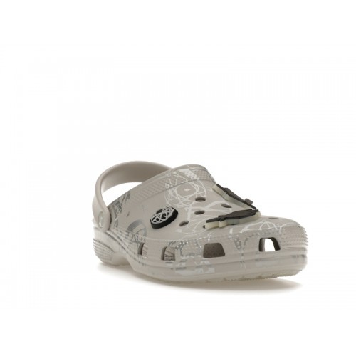 Crocs Classic Clog Futura Laboratories Pearl White - мужская сетка размеров