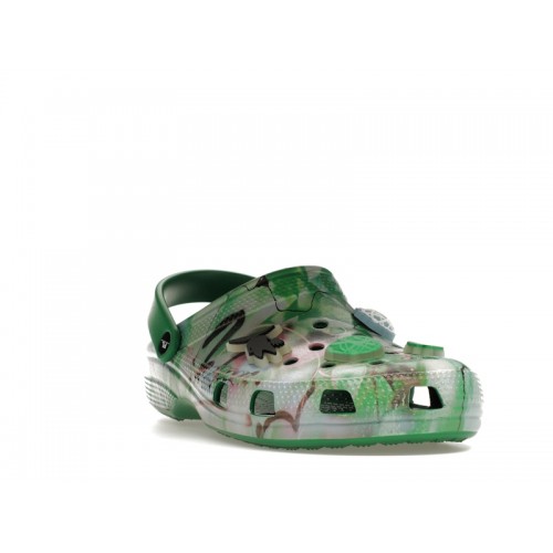 Crocs Classic Clog Futura Laboratories Green Ivy - мужская сетка размеров