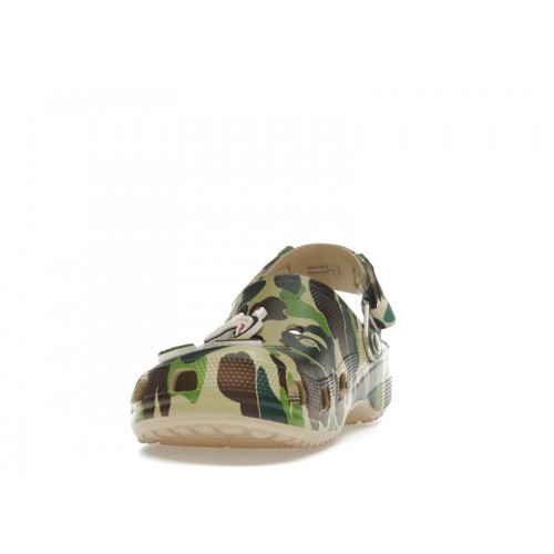 Crocs Classic Clog A Bathing Ape ABC Camo Green - мужская сетка размеров
