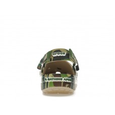 Crocs Classic Clog A Bathing Ape ABC Camo Green
