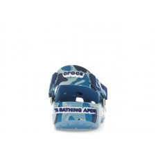 Crocs Classic Clog A Bathing Ape ABC Camo Blue