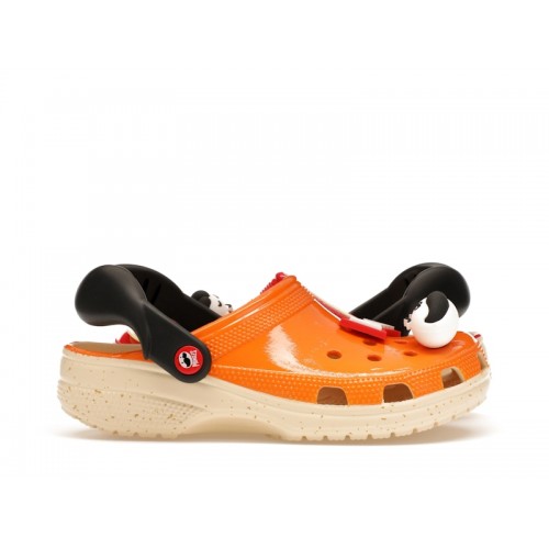 Crocs Classic Clog Pringles Red Orange - мужская сетка размеров