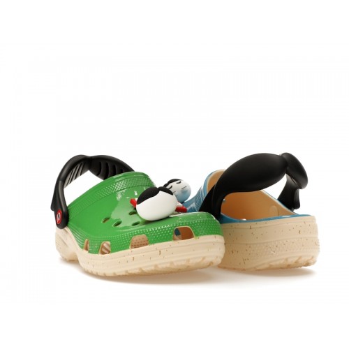 Crocs Classic Clog Pringles Blue Green - мужская сетка размеров