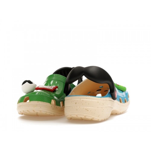 Crocs Classic Clog Pringles Blue Green - мужская сетка размеров