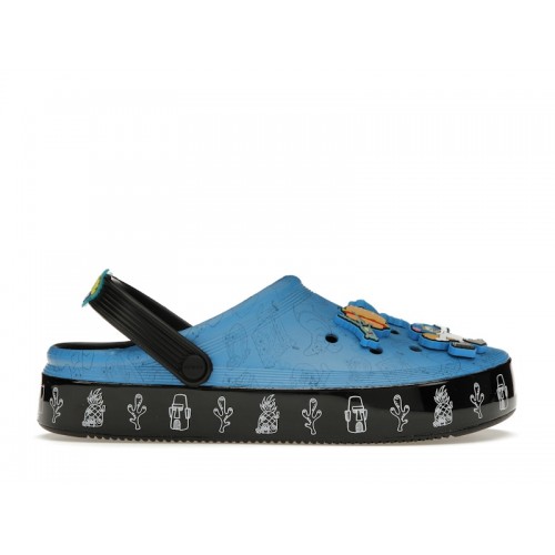 Crocs Off Court Clog SpongeBob SquarePants - мужская сетка размеров