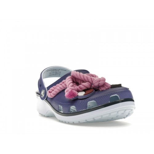 Crocs Naruto Sasuke Classic Clog Blue Purple - мужская сетка размеров