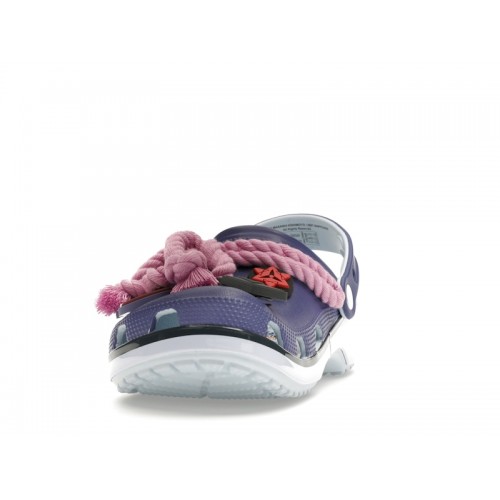 Crocs Naruto Sasuke Classic Clog Blue Purple - мужская сетка размеров