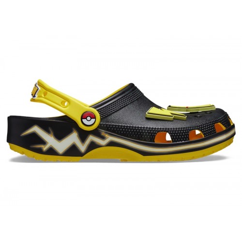 Crocs Classic Clog Pokémon Pikachu (2024) - мужская сетка размеров