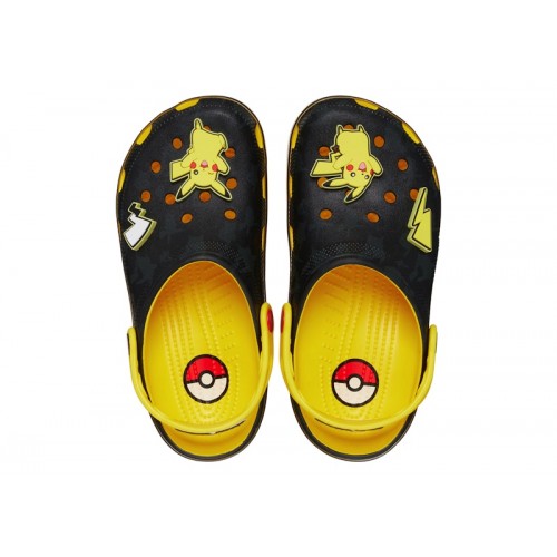 Crocs Classic Clog Pokémon Pikachu (2024) - мужская сетка размеров