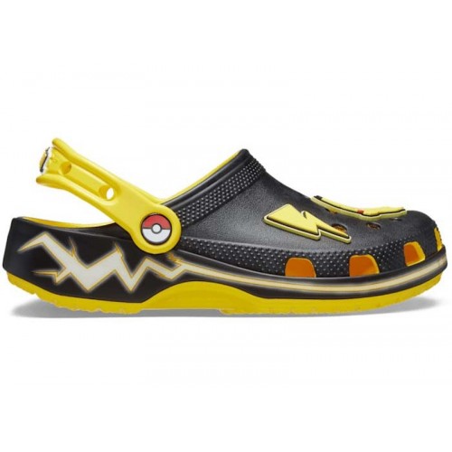 Crocs Pokemon Pikachu Classic Clog Lemon (Kids) - детская сетка размеров