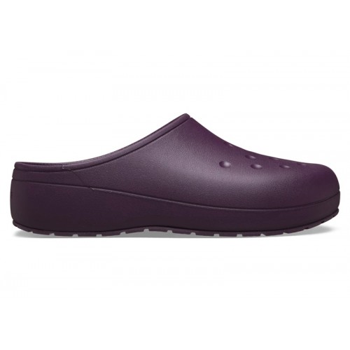 Crocs Classic Quiet Clog Plush Plum - мужская сетка размеров Crocs Classic Quiet Clog Plush Plum - мужская сетка размеров