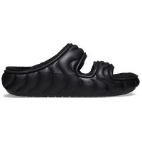 Crocs Classic Cozzzy Overpuff Sandal Black