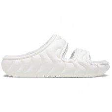 Crocs Classic Cozzzy Overpuff Sandal White