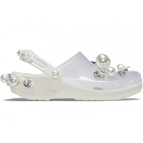 Crocs Classic Clog Simone Rocha Translucent - мужская сетка размеров