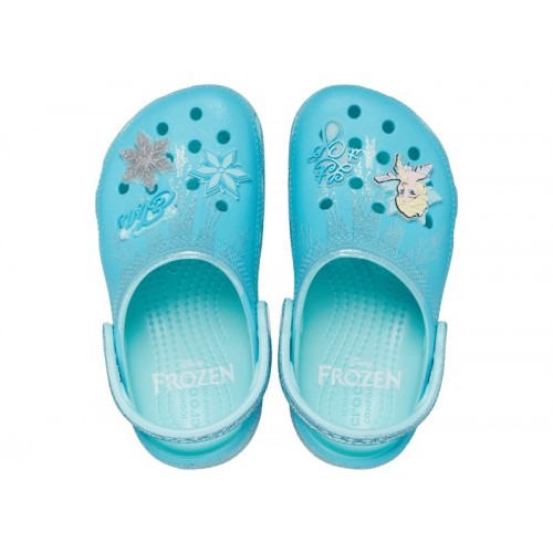 Crocs Classic Clog Disney Frozen Elsa (TD) - детская сетка размеров