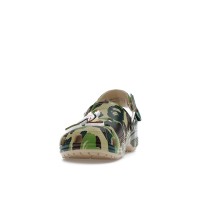 Детские Crocs Classic Clog A Bathing Ape ABC Camo Green (Kids)