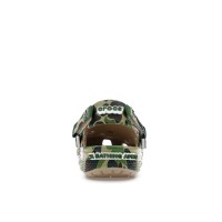 Детские Crocs Classic Clog A Bathing Ape ABC Camo Green (Kids)