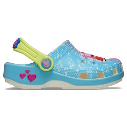 Crocs Classic Clog Peppa Pig (TD) - детская сетка размеров