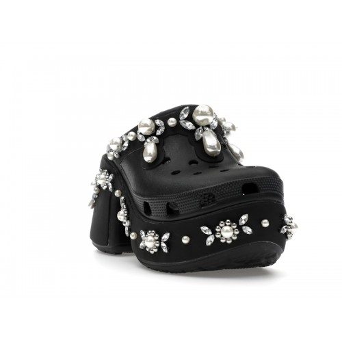 Crocs Siren Clog Simone Rocha Spiked Black - мужская сетка размеров
