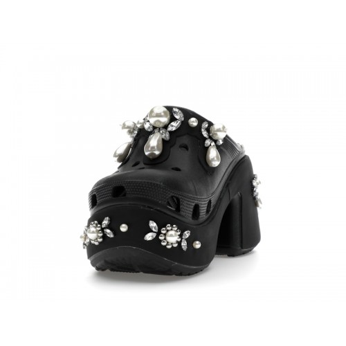 Crocs Siren Clog Simone Rocha Spiked Black - мужская сетка размеров