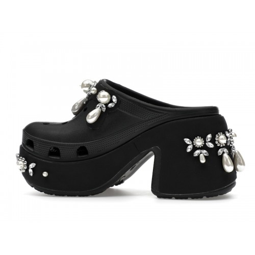 Crocs Siren Clog Simone Rocha Spiked Black - мужская сетка размеров