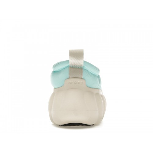 Crocs Overpuff Shorty Aquamarine - мужская сетка размеров