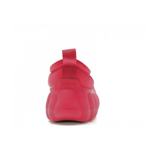 Crocs Overpuff Shorty Dragon Fruit - мужская сетка размеров
