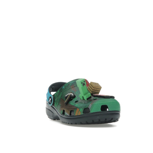 Minecraft x Crocs Classic Clog Kids Green Blue - детская сетка размеров Minecraft x Crocs Classic Clog Kids Green Blue - детская сетка размеров