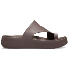 Женские Crocs Getaway Platform Toe Loop Flip Truffle (W)