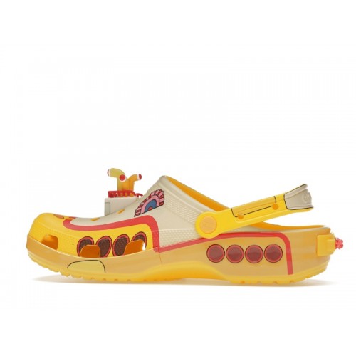 Crocs Classic Clog The Beatles Yellow Submarine - мужская сетка размеров