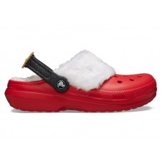 Crocs Classic Lined Clog Santa