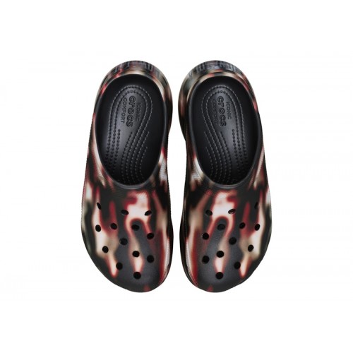 Crocs Classic Bae Clog Mowalola Black (W) - женская сетка размеров Crocs Classic Bae Clog Mowalola Black (W) - женская сетка размеров