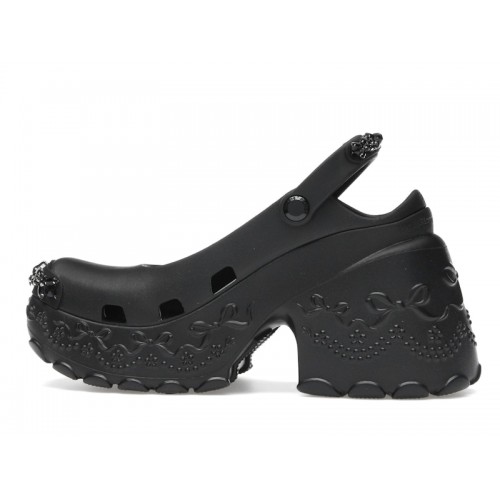 Crocs Ballerina Platform Clog Simone Rocha Black (W) - женская сетка размеров Crocs Ballerina Platform Clog Simone Rocha Black (W) - женская сетка размеров