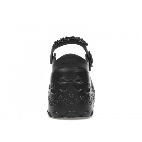 Crocs Ballerina Platform Clog Simone Rocha Black (W) - женская сетка размеров Crocs Ballerina Platform Clog Simone Rocha Black (W) - женская сетка размеров