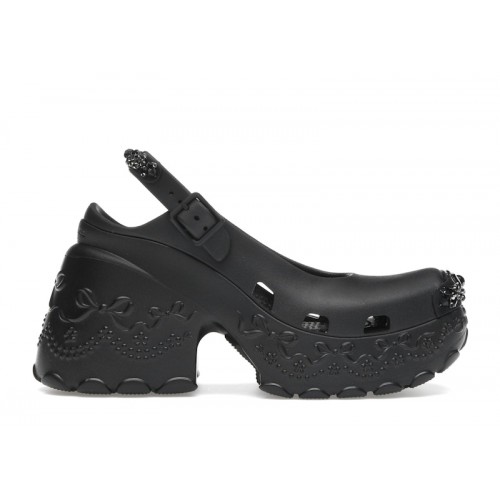 Crocs Ballerina Platform Clog Simone Rocha Black (W) - женская сетка размеров
