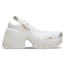 Женские Crocs Ballerina Platform Clog Simone Rocha Oyster (W)