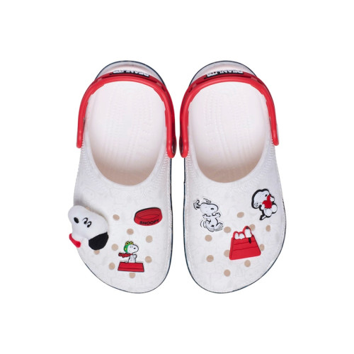 Peanuts x Crocs Classic Clog Snoopy - мужская сетка размеров