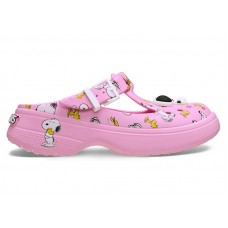 Crocs Mary Jane Clog Peanuts Snoopy and Woodstock